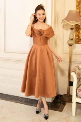 Đầm Midi Taffeta